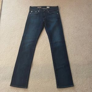 AG tomboy relaxed straight leg